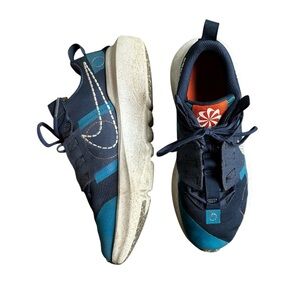 Nike Crater Impact Mid Midnight Navy Sneakers Shoes Youth 4.5